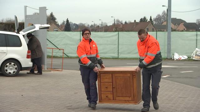 Projet-pilote de récupération des encombrants réutilisables