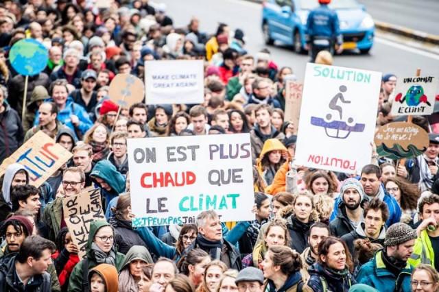 Jeudi 31 janvier : les jeunes LIégeois vont marcher pour le climat 