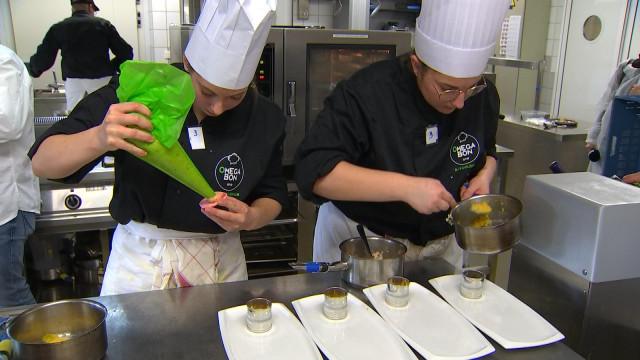 Un menu trois services Oméga Bon