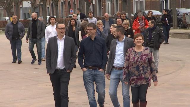 PTB : Raoul Hedebouw et Alice Bernard mènent les troupes 