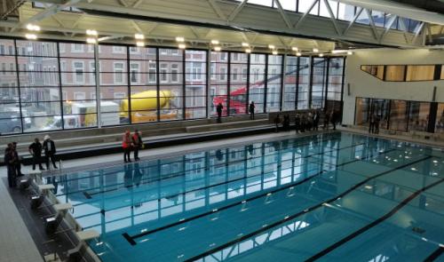 Premières images des bassins de la piscine Jonfosse