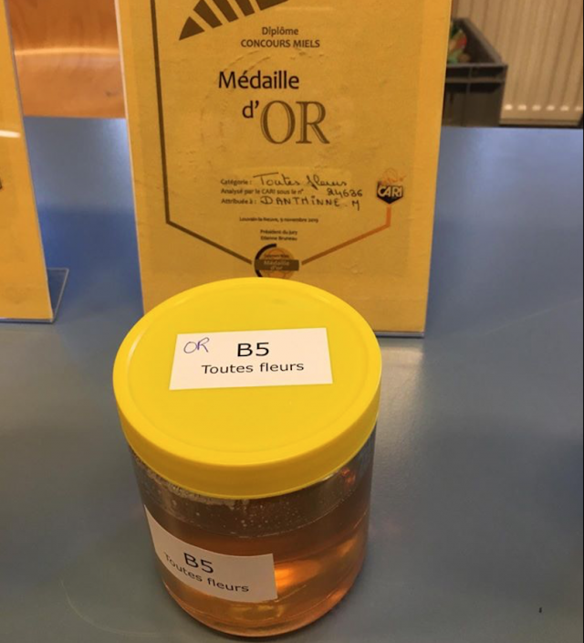 De l'or pour le miel de l'hôpital ! 