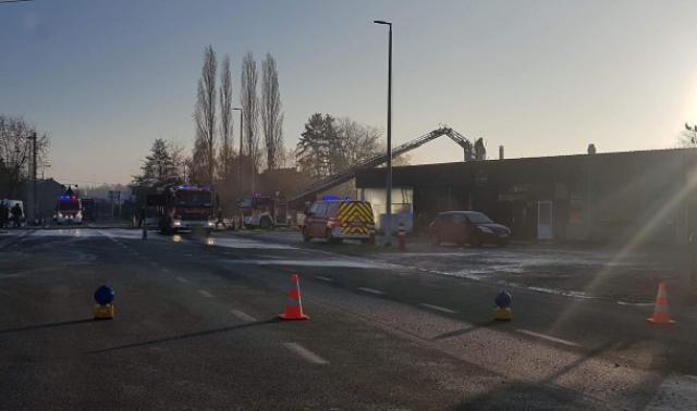 Incendie d'un restaurant et d'une taverne à Glons