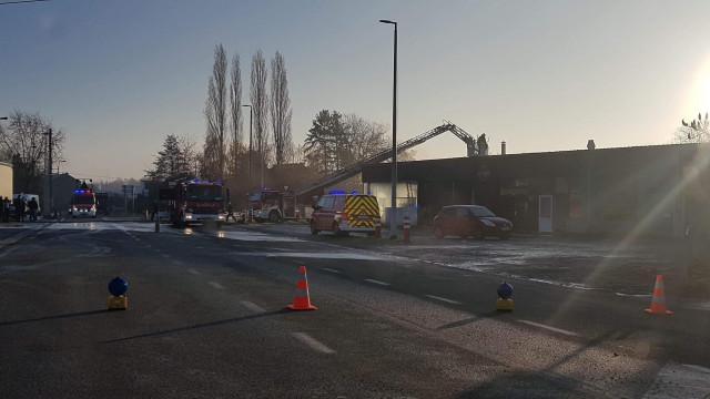 Incendie d'un restaurant et d'une taverne à Glons