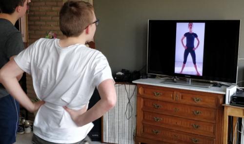 Cours de gym en ligne avec Madame Marie