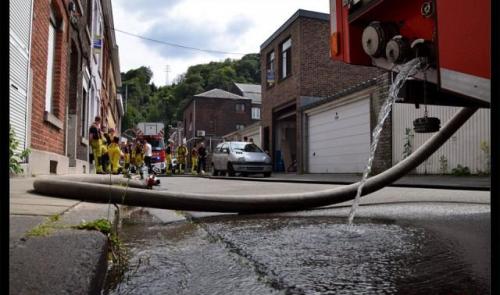 Incendie d'une culture de cannabis à Angleur
