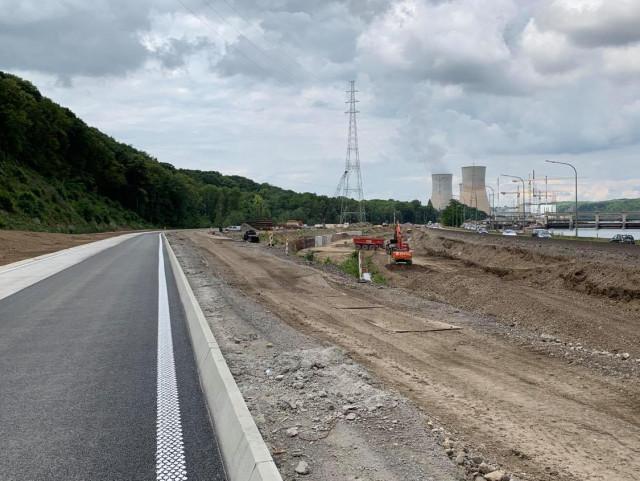 TIhange : la route laissera la place à la Meuse