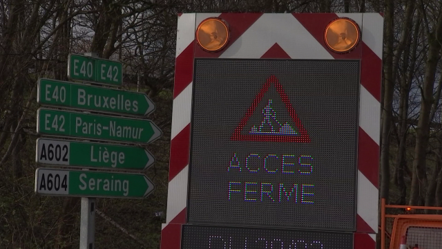 E40/A3 - libération de toutes les voies entre Loncin et Alleur ce vendredi 19 en fin de journée