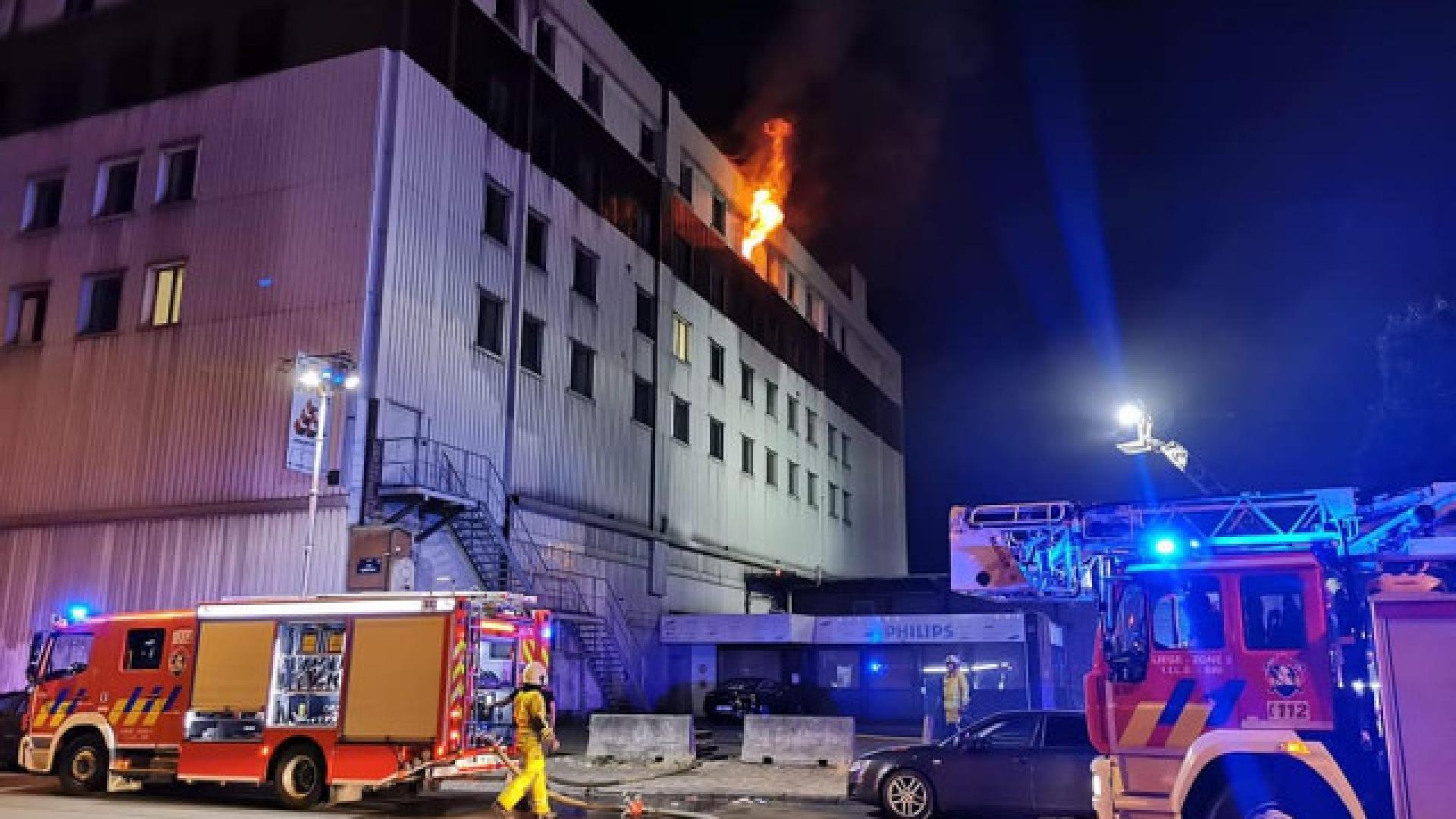 Liège : incendie à la MRS "Résidence Aurore"