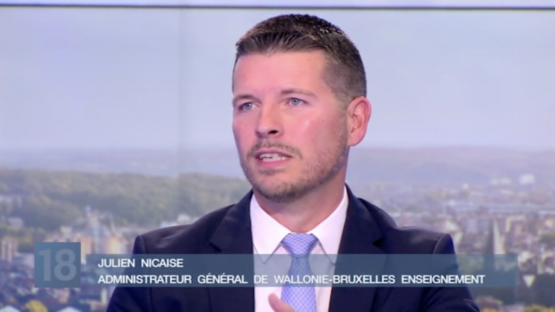 Invité : la rentrée selon le "directeur" de l'enseignement officiel