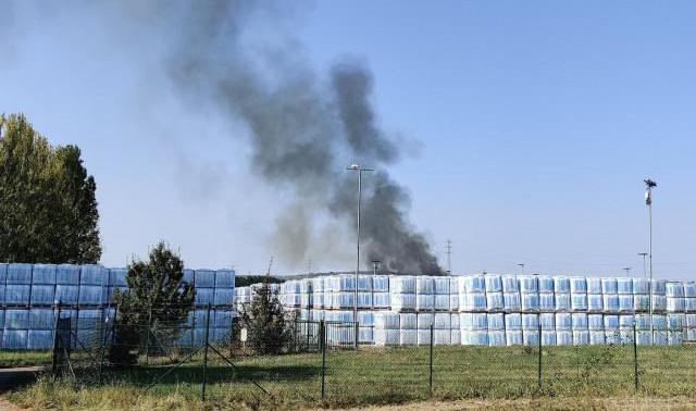 Un incendie s'est déclenché sur le site de l'usine visétoise de laine de verre Knauf Insulation
