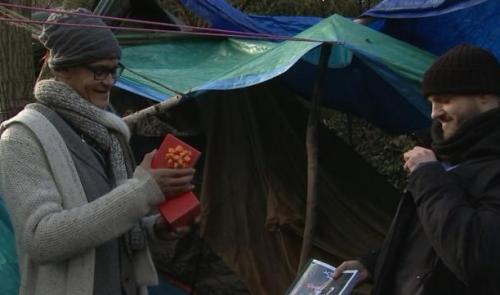 Un geste d'humanité pour les sdf du camp de la Chartreuse 