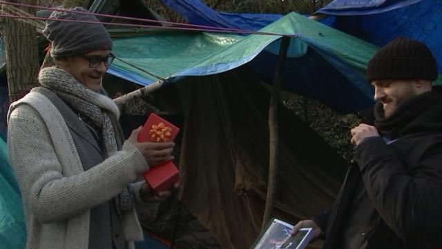 Un geste d'humanité pour les sdf du camp de la Chartreuse 