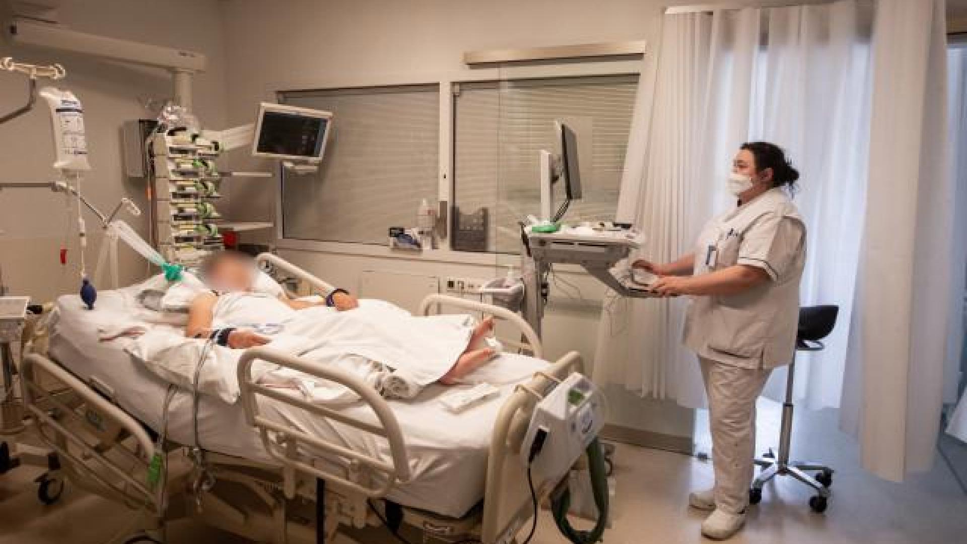 Plus de 900 patients aux soins intensifs