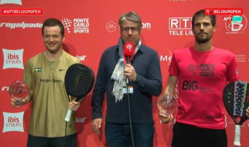 Une équipe forfait pour la finale du Belgium Open de padel