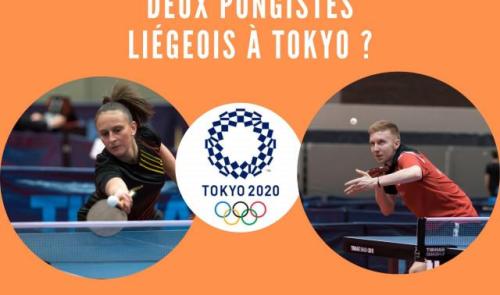Deux pongistes liégeois en route pour les Jeux de Tokyo ? 