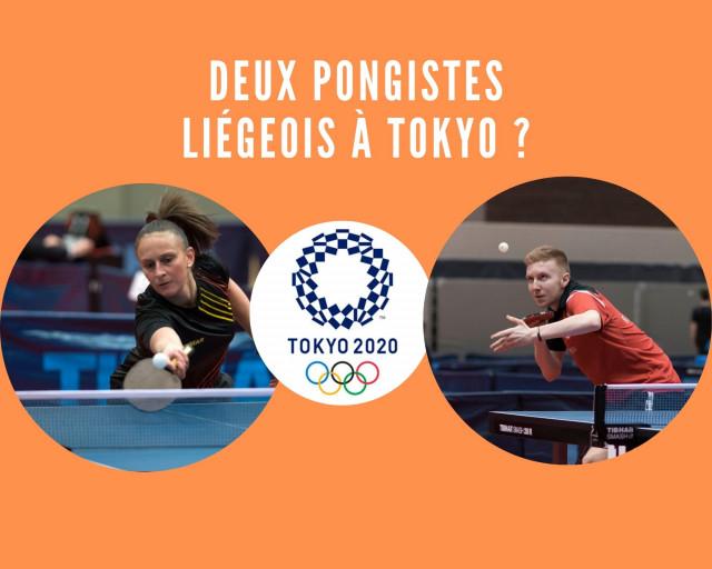Deux pongistes liégeois en route pour les Jeux de Tokyo ? 