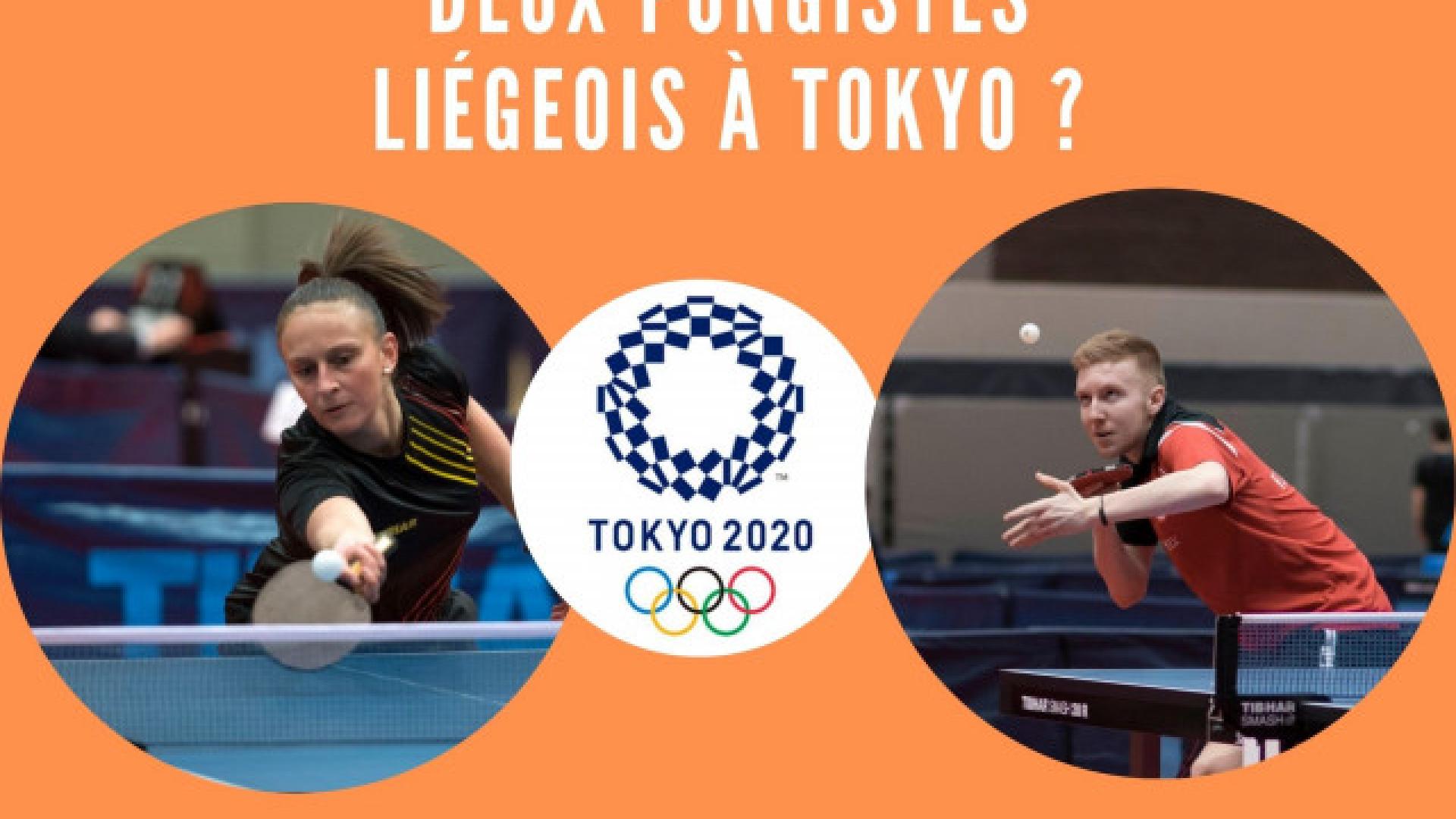 Deux pongistes liégeois en route pour les Jeux de Tokyo ? 