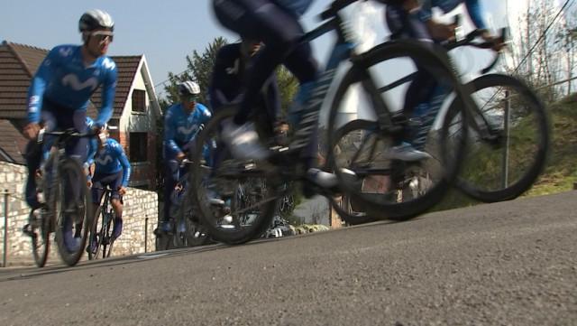 Flèche Wallonne J-1 : ça s'agite dans le Mur de Huy