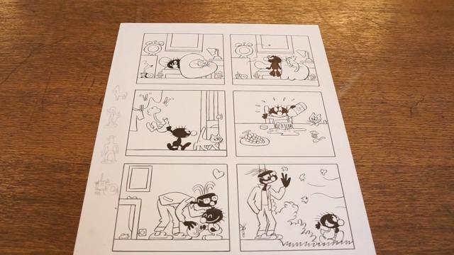 Liège chefs d'oeuvre: Planche Le petit poilu