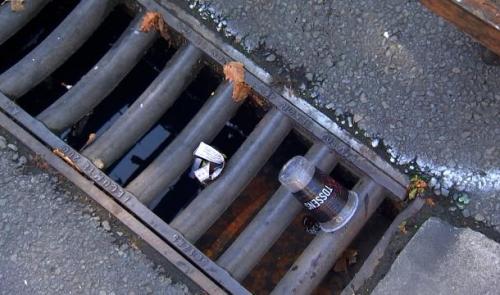 Les avaloirs ne sont pas des poubelles !