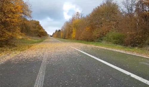 Inondations : l'A601 transformée en zone de stockage provisoire