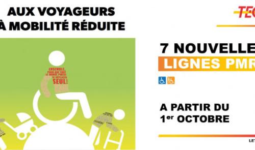 TEC : 7 nouvelles lignes PMR 