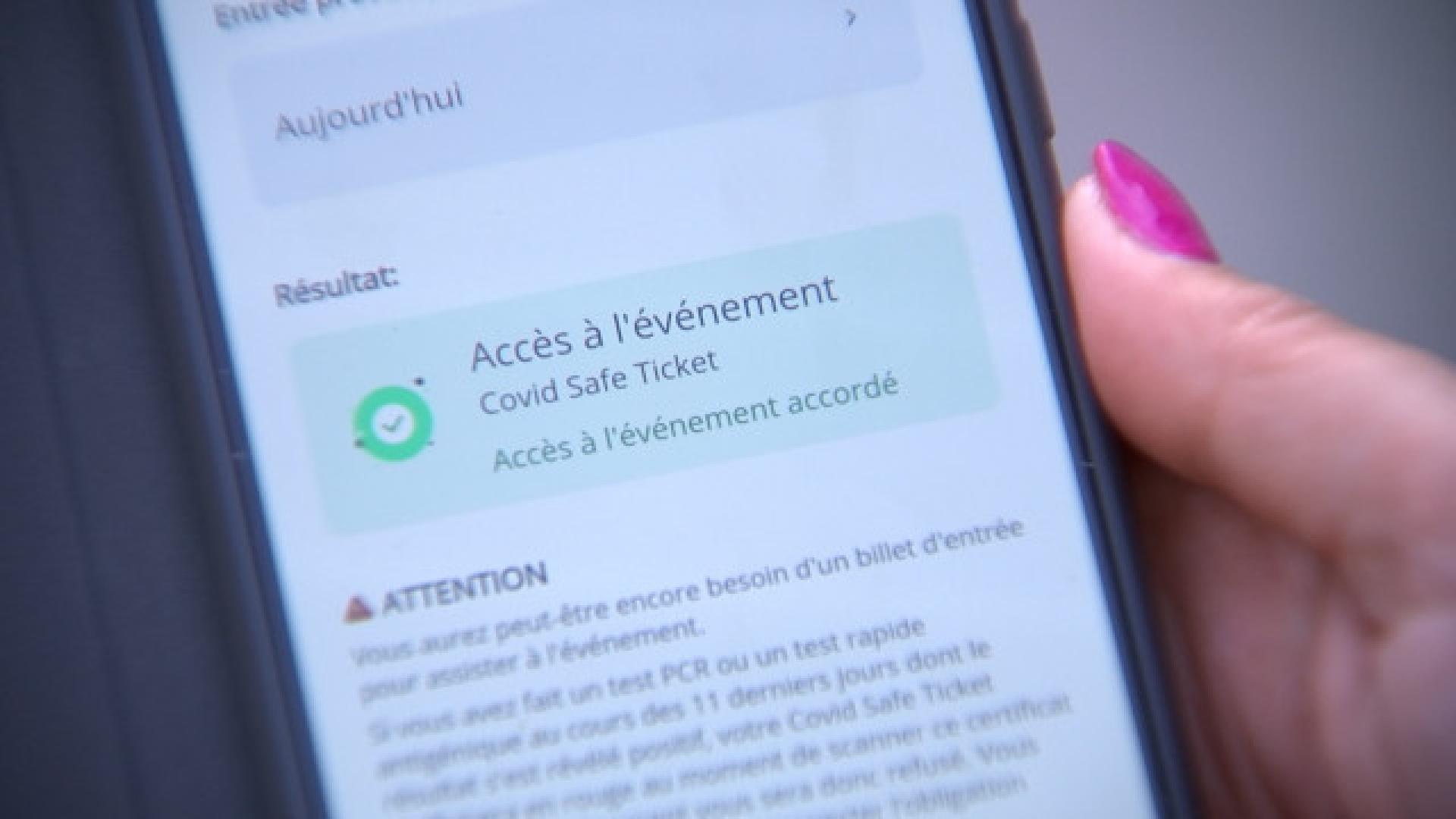 Que pensent les liégeois du Covid Safe ticket? 