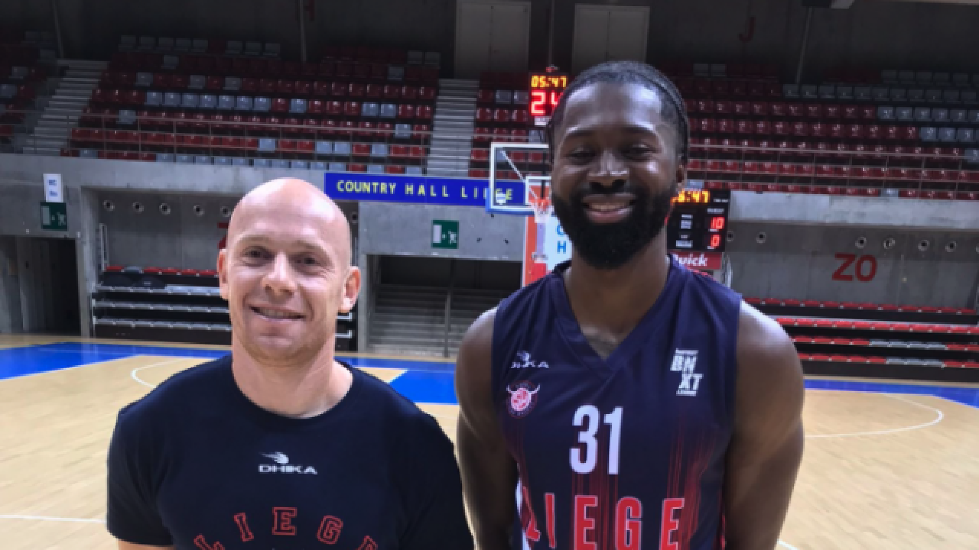 Kone Bazoumana, nouveau meneur de Liège Basket