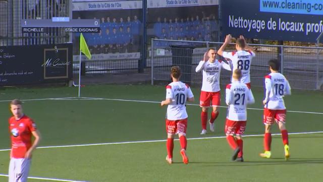 D3 ACFF B : Richelle fait chuter le leader Disonais