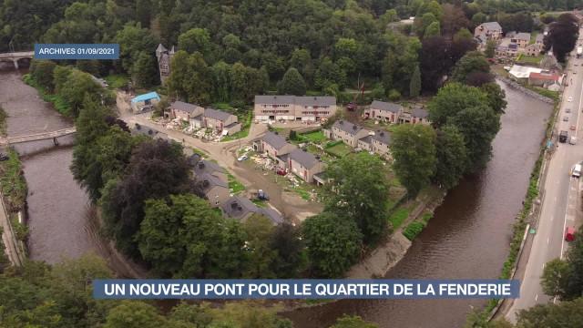 Trooz : Un pont neuf pour relier le quartier de la Fenderie