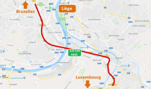 Liaison E25-E40/A602 : 4 nuits de fermetures nocturnes pour entretien trimestriel