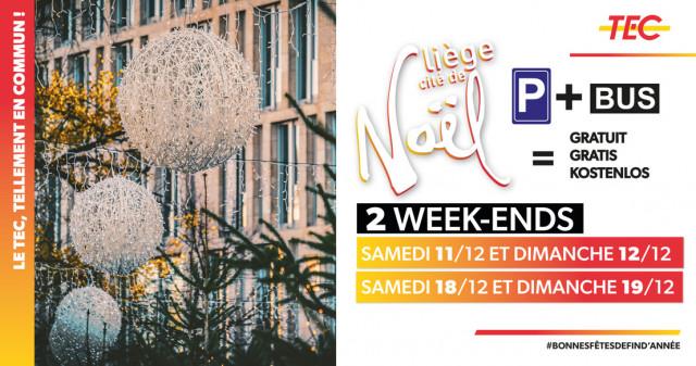 TEC : Les lignes 39 et 71 gratuites pour se rendre à Liège les deux week-ends d’ouverture des commerces
