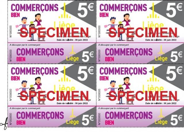 La liste des commerces qui acceptent les chèques "Commerçons bien!"