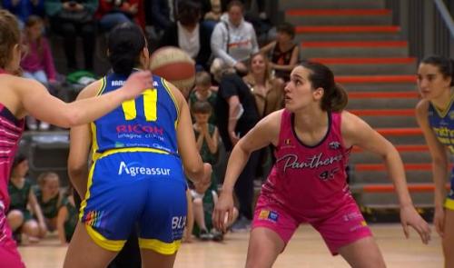 TDW1 : Les Liège Panthers surclassées par Castors Braine en demi-finale aller des playoffs
