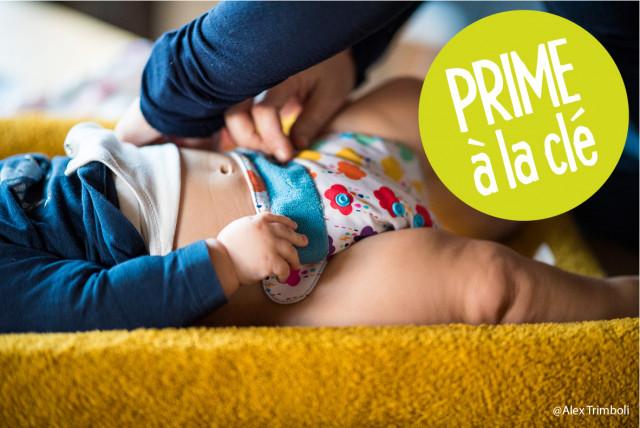200 euros de prime pour les langes lavables
