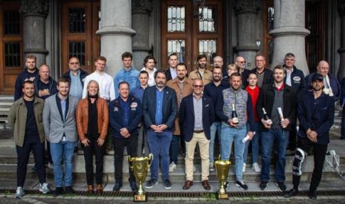 Les Bulldogs de Liège mis à l'honneur par la province