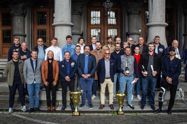 Les Bulldogs de Liège mis à l'honneur par la province