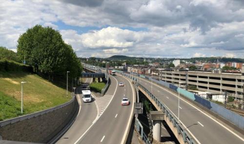 Le tunnel de Cointe momentanément fermé à la circulation