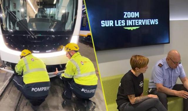 Tram En Commun S4#34 : les pompiers se forment au tram, et les conducteurs TEC postulent 
