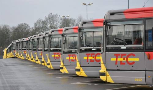 Grève nationale : le service TEC perturbé