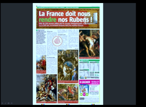 Conférences histoire de Liège : Les spoliations françaises d’œuvres d’art à Liège pendant la Révolution (Pierre-Yves Kairis)