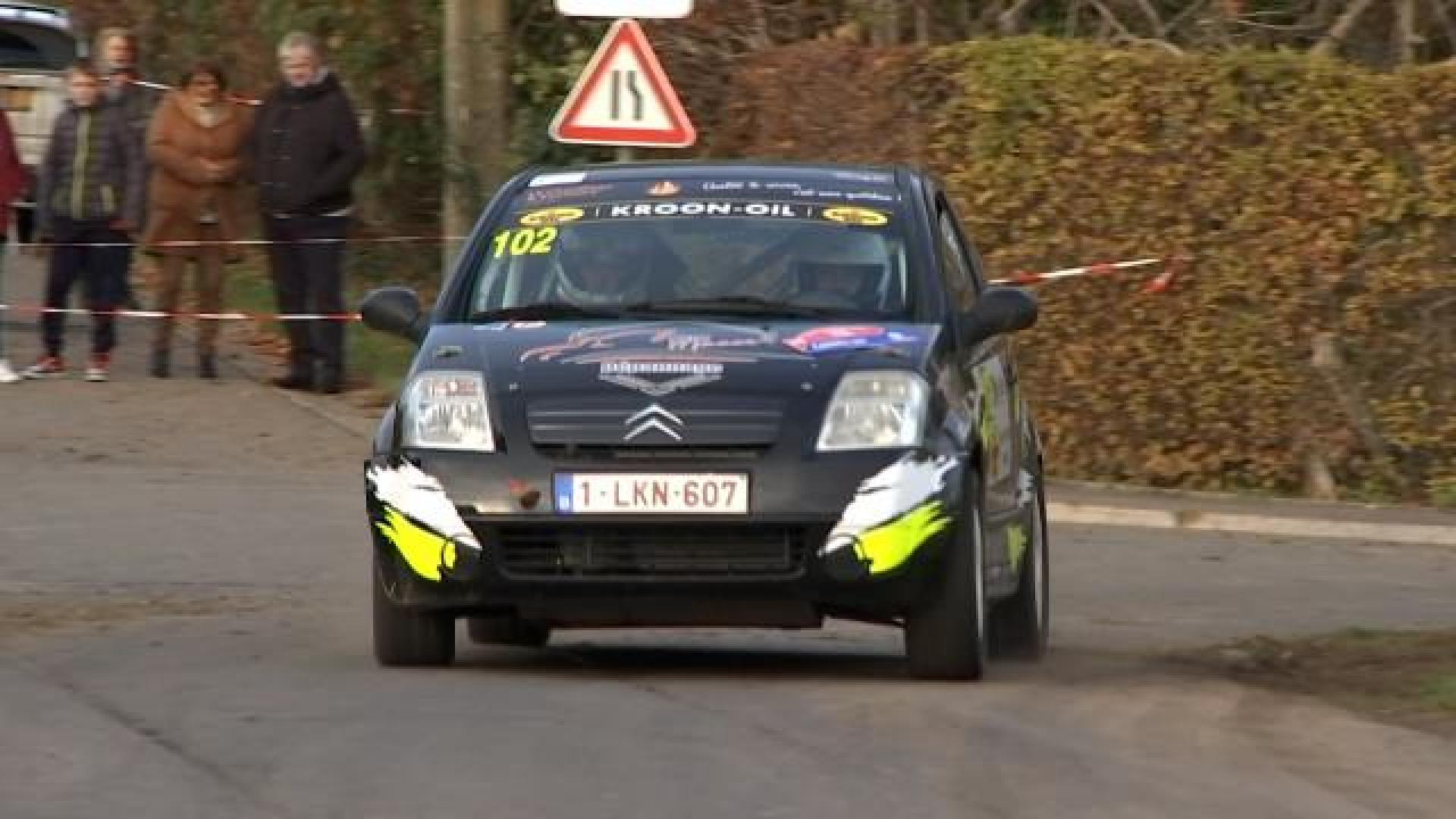 Rallye du Condroz : ils s'échangent leur rôle de pilote et copilote entre les spéciales