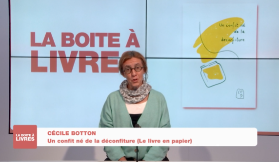 Boite à livres: Cécile Botton, Un conflit né de la déconfiture (Le livre en papier)