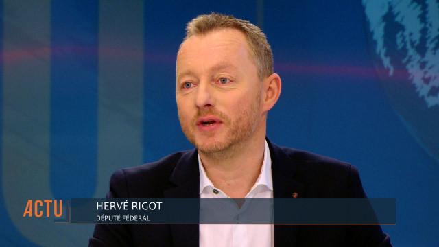 Hervé Rigot, Député fédéral PS