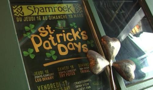La Saint-Patrick dignement fêtée chez nous ! 