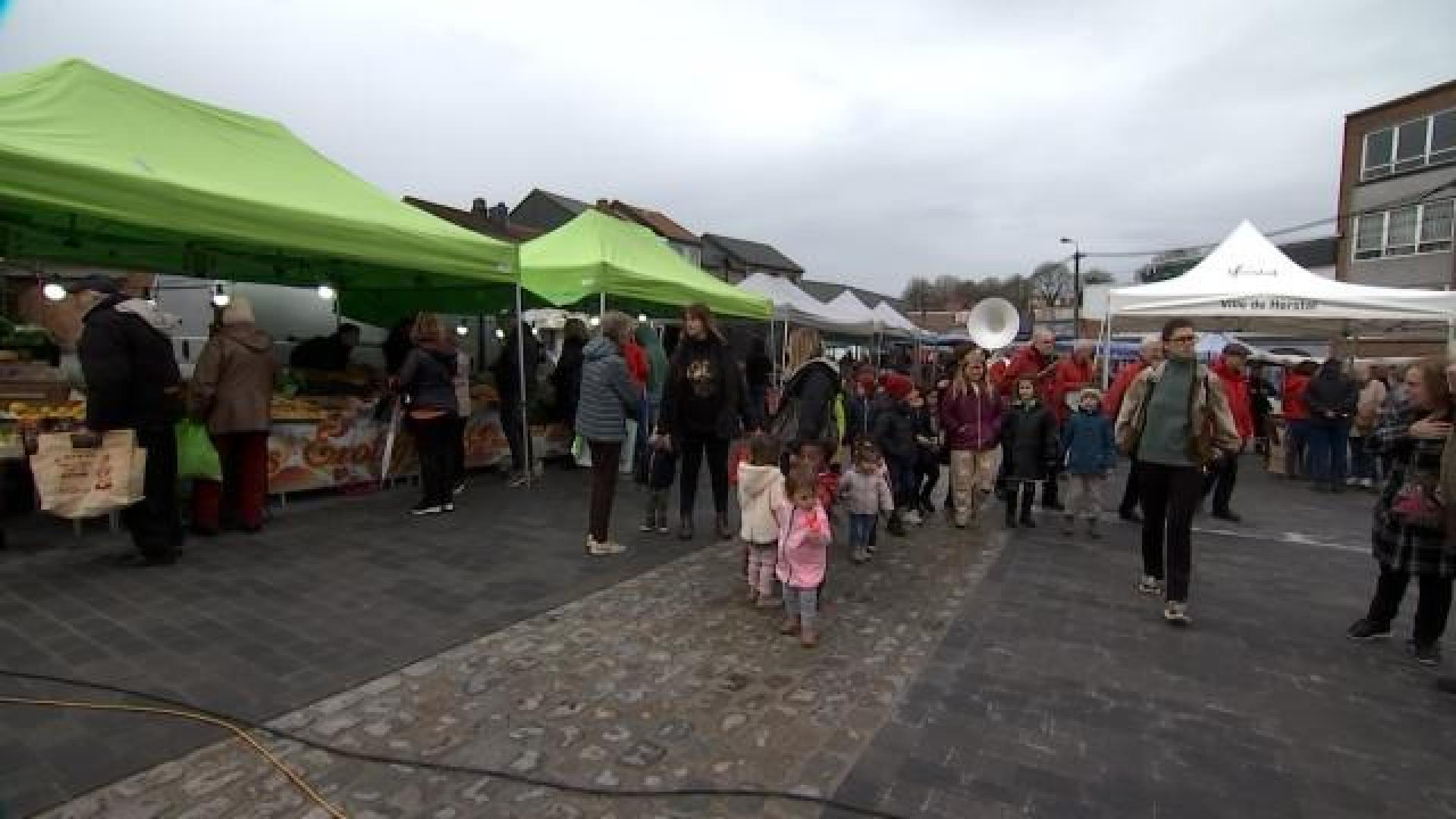 Vottem : reprise du marché hebdomadaire 