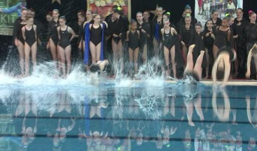 Seraing : un gala de natation synchronisée sur le thème du cinéma