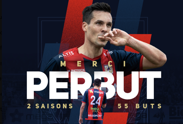Football : Jeremy Perbet ne poursuit pas avec le RFC Liège