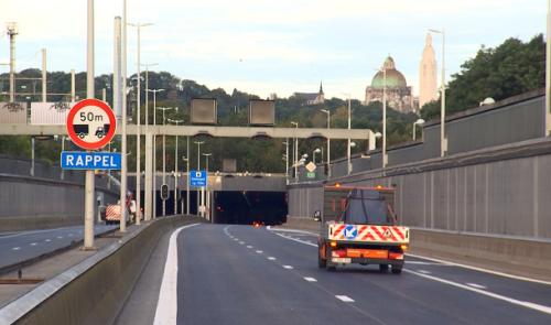 Le tunnel de Cointe fermé 7 nuits dans les deux sens